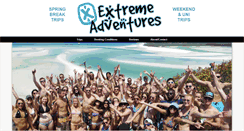 Desktop Screenshot of extremeadventures.com.au